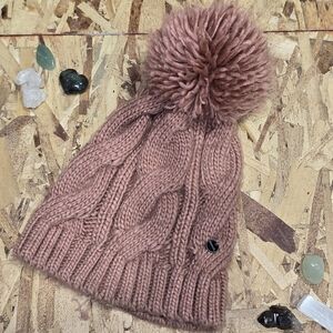 Bench Cozy Pink Knit Pom-Pom Toque